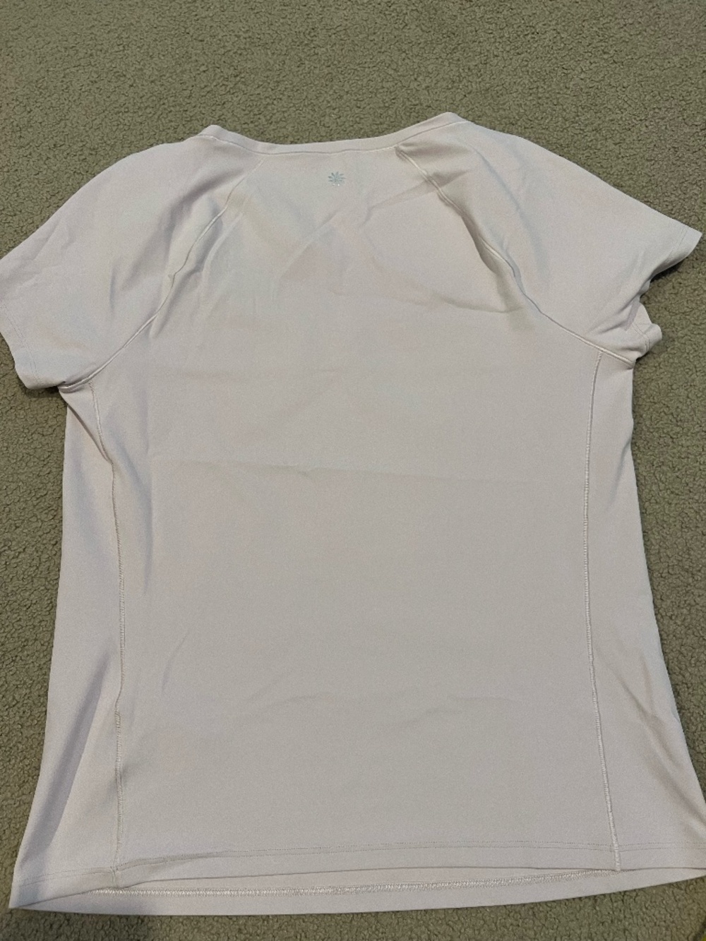 Transcend Scoop Tee. Large. Lilac Sky - Picture 9 of 9